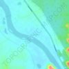 Carte topographique บ้านเกาะลาน, altitude, relief