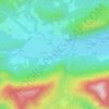 Carte topographique Lain, altitude, relief