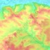 Carte topographique Thalhausen, altitude, relief