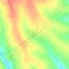 Carte topographique Українське, altitude, relief