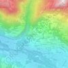Carte topographique Mathonex, altitude, relief