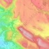 Carte topographique San Nicandro, altitude, relief