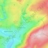 Carte topographique Middle Skyreholme, altitude, relief