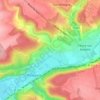 Carte topographique Fumechon, altitude, relief