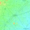 Carte topographique Narasaraopet, altitude, relief