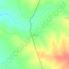 Carte topographique Nagewadi, altitude, relief