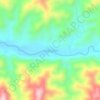 Carte topographique Long Singut, altitude, relief