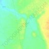 Carte topographique Oulad Zidane, altitude, relief
