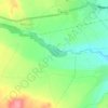 Carte topographique Luchan, altitude, relief