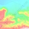 Carte topographique Imi Ougadir, altitude, relief