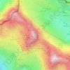 Carte topographique Cilindro de Marboré, altitude, relief