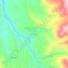 Carte topographique Uchucarco, altitude, relief