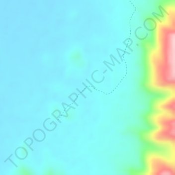 Carte topographique Corinto, altitude, relief
