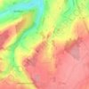 Carte topographique Grandsart, altitude, relief
