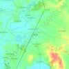 Carte topographique วังชัย, altitude, relief