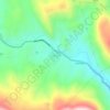 Carte topographique Totora D, altitude, relief
