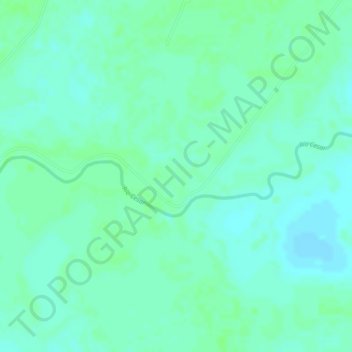 Carte topographique San Martin, altitude, relief