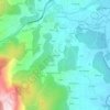 Carte topographique Guisande, altitude, relief