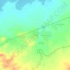 Carte topographique Shale, altitude, relief