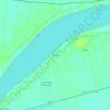 Carte topographique Batree, altitude, relief