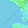 Carte topographique Gravesend Bay, altitude, relief