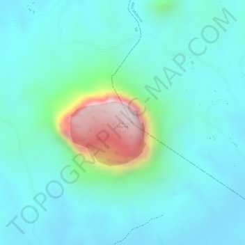 Carte topographique Monte Licó, altitude, relief