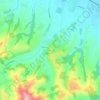 Carte topographique Varignana, altitude, relief