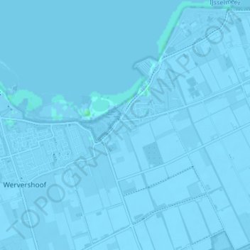 Carte topographique Bangert, altitude, relief