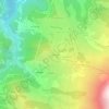 Carte topographique Le Mollard, altitude, relief