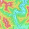 Carte topographique Borgo Fornari, altitude, relief