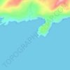 Carte topographique Doonbeg Head, altitude, relief