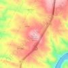 Carte topographique Cabeço da Velha, altitude, relief