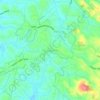 Carte topographique Pooyappally, altitude, relief