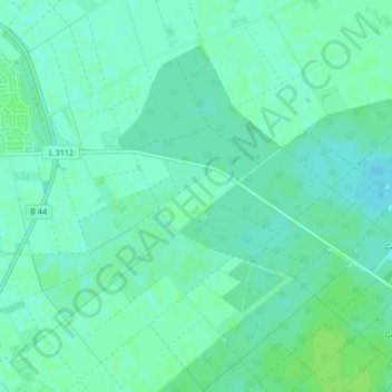 Carte topographique Im Erlengrund, altitude, relief