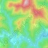 Carte topographique Sauveplane, altitude, relief