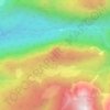 Carte topographique Hoher Nock, altitude, relief