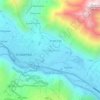 Carte topographique Chichubamba, altitude, relief