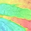 Carte topographique Chaly, altitude, relief