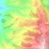 Carte topographique هاشمية, altitude, relief