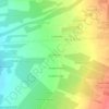 Carte topographique San Regis, altitude, relief
