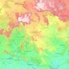 Carte topographique Raigarh, altitude, relief