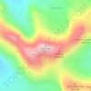 Carte topographique Победа, altitude, relief