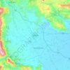 Carte topographique Trikala, altitude, relief