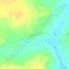 Carte topographique Ouagaran, altitude, relief