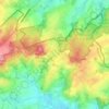 Carte topographique Bois - Ten Bosse, altitude, relief