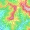 Carte topographique Sorrivi, altitude, relief