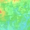 Carte topographique Emmingen, altitude, relief