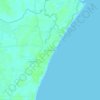 Carte topographique บ้านบางเกตุ, altitude, relief