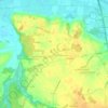 Carte topographique La Mauvinière, altitude, relief