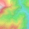 Carte topographique Rongthangjurpam, altitude, relief